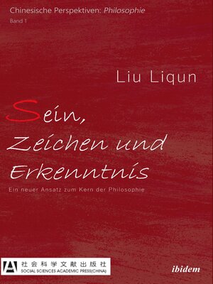 cover image of Sein, Zeichen und Erkenntnis